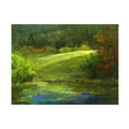 thumbnail image 1 of Sheila Finch 'Horsepark at Woodside' Canvas Art, 1 of 4