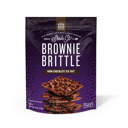Sheila G's Brownie Brittle®, Dark Chocolate Sea Salt, 5 oz (142 g)