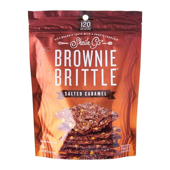Sheila G's Brownie Brittle Salted Caramel 5 oz (Pack Of 12)
