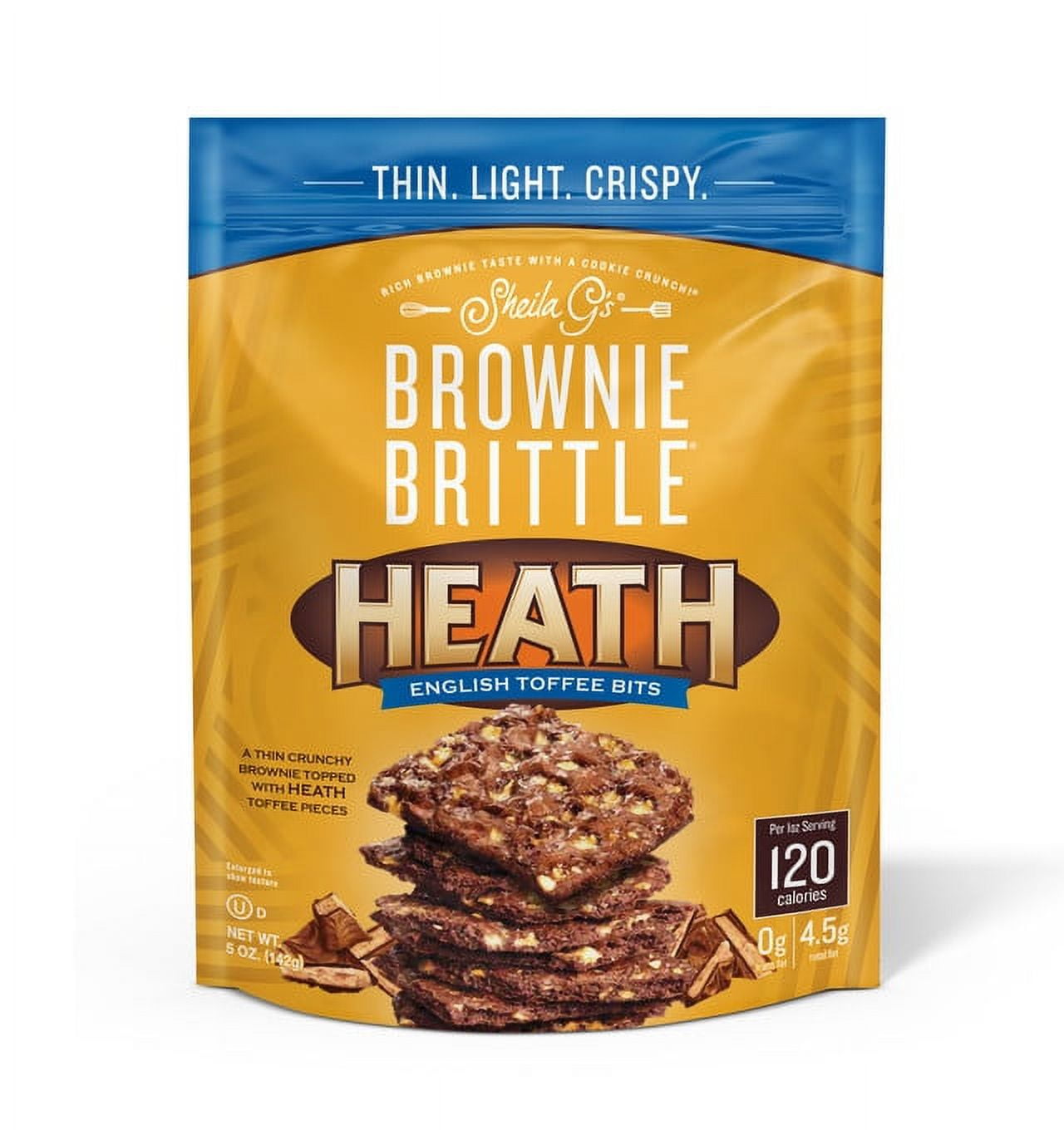 Sheila G's Brownie Brittle Toffee Crunch, 5 OZ,