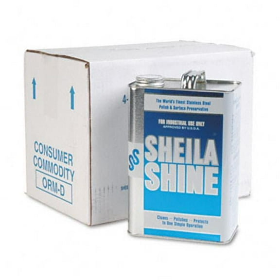 Sheila Shine SSI Stainless Steel Cleaner And Polish - 1 gal. Can - 4/carton