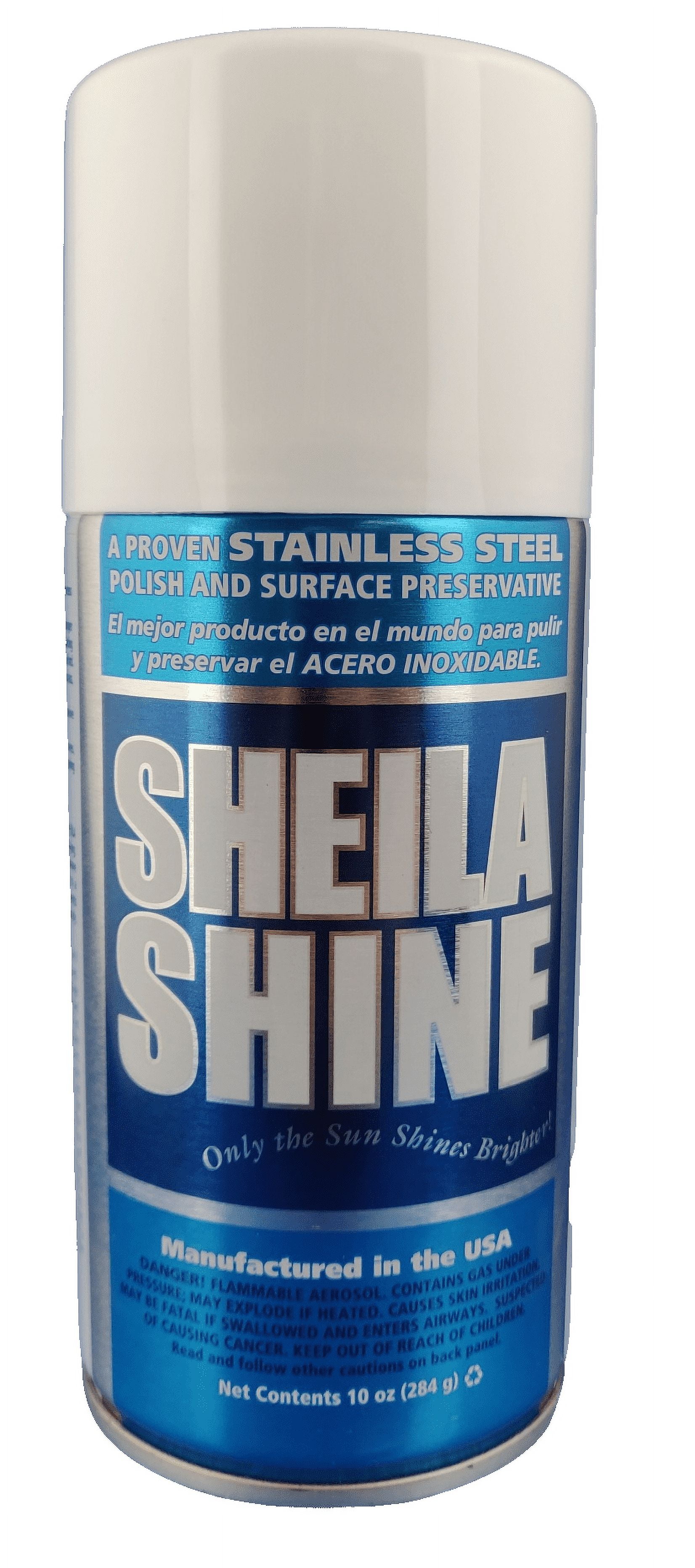 BK Resources BK-SSCLNR-128 Sheila Shine© Stainless Steel Cleaner And Polish  1 Gallon Per Can
