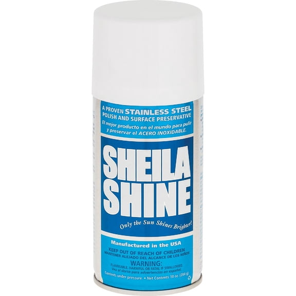 Sheila Shine Stainless Steel Cleaner Aerosol 10 Oz, 12 Pack