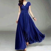 Shein Dresses for Women Womens Bodycon Dresses Western Dress for Women,Blue,XXL