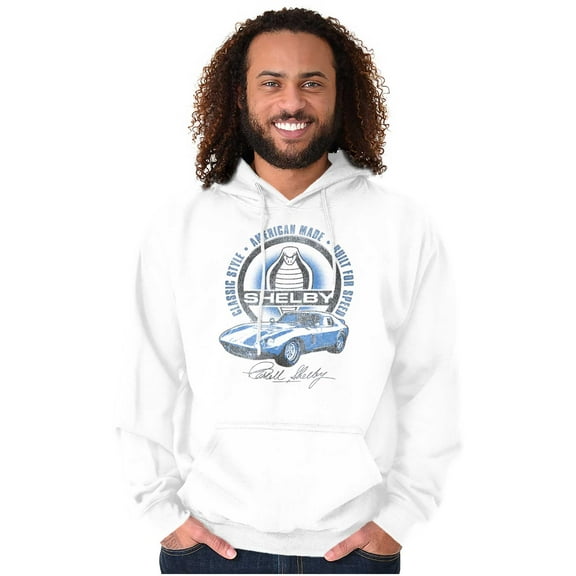 Shelby American Made Speed Racecar Hoodie Sweatshirt Women Men Brisco Brands S