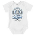 thumbnail image 1 of Shelby American Made Speed Racecar Romper Boys or Girls Infant Baby Brisco Brands NB, 1 of 6