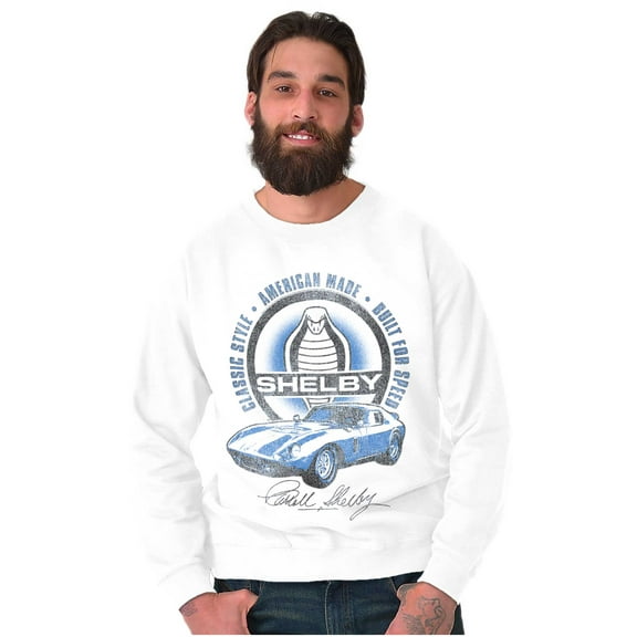 Shelby American Made Speed Racecar Sweatshirt for Men or Women Brisco Brands S