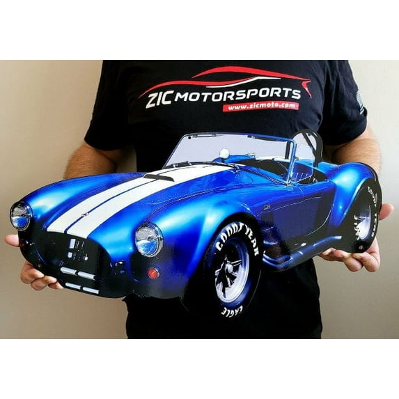 Shelby Cobra 427 Car Cut Out Metal Sign
