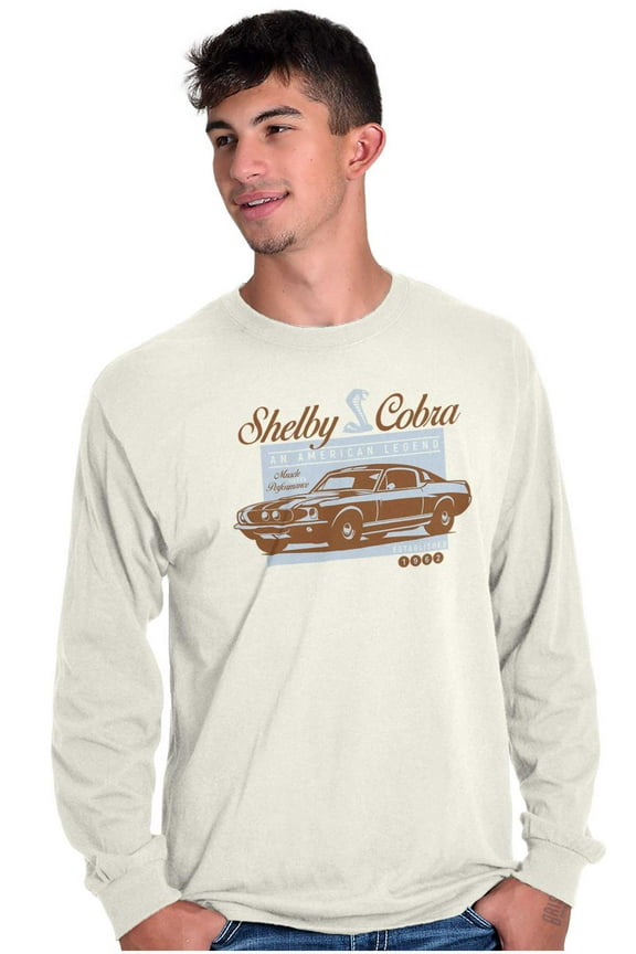 Shelby Cobra American Legend Racecar Long Sleeve TShirt Men Women Brisco Brands S