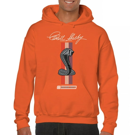 Shelby Cobra Logo Sweatshirt American Legendary Muscle Car Racing Mustang GT500 Performance Powered by Ford Hoodie