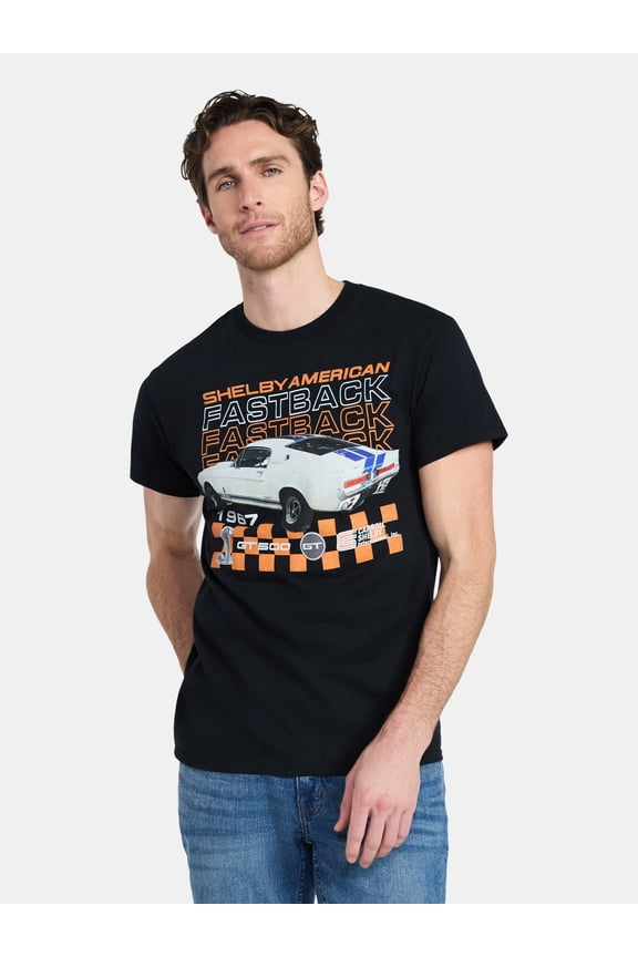 Men's & Big Men's Graphic Tee Shirt, Sizes S-3XL