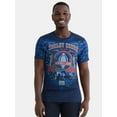 thumbnail image 1 of Shelby Cobra Men's & Big Men's Graphic Tee with Short Sleeves, Sizes XS-3XL, 1 of 5
