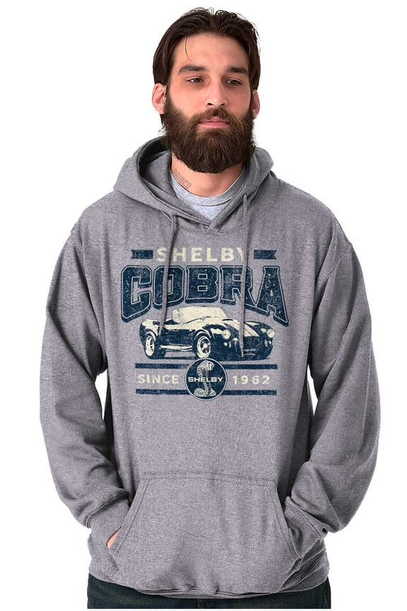 Shelby Cobra Muscle Car Racecar Hoodie Sweatshirt Women Men Brisco Brands S