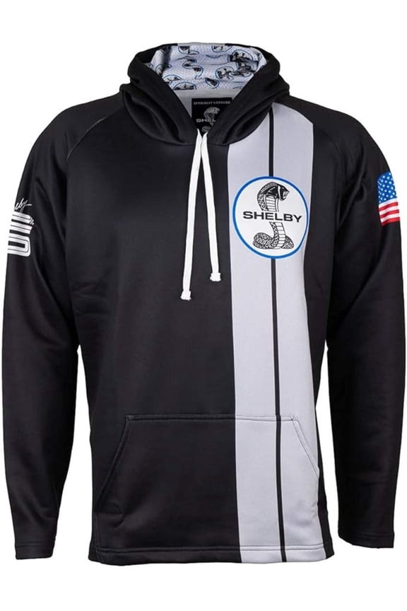 Shelby Cobra Performance Hoodie - Black