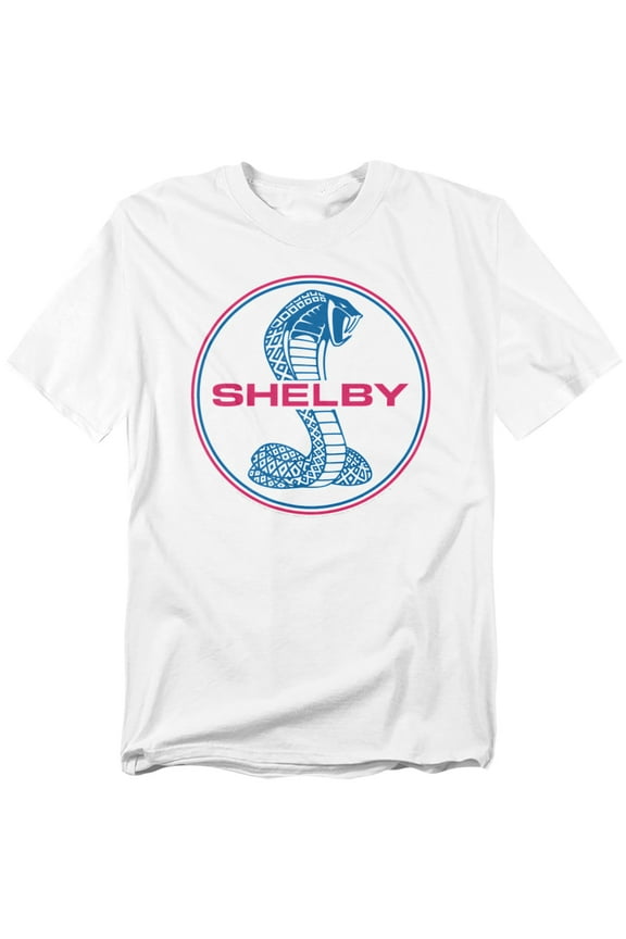 T-Shirt Carroll Shelby Circle Logo Light Unisex Graphic Tee for Men & Women