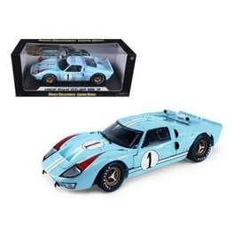 Shelby Collectibles 1966 Ford GT40 MK II Light Blue, 1/18