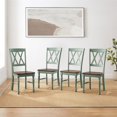 thumbnail image 1 of Shelby Dining Chair Set, Distressed Teal - 4 Chairs - 4 Piece, 1 of 1