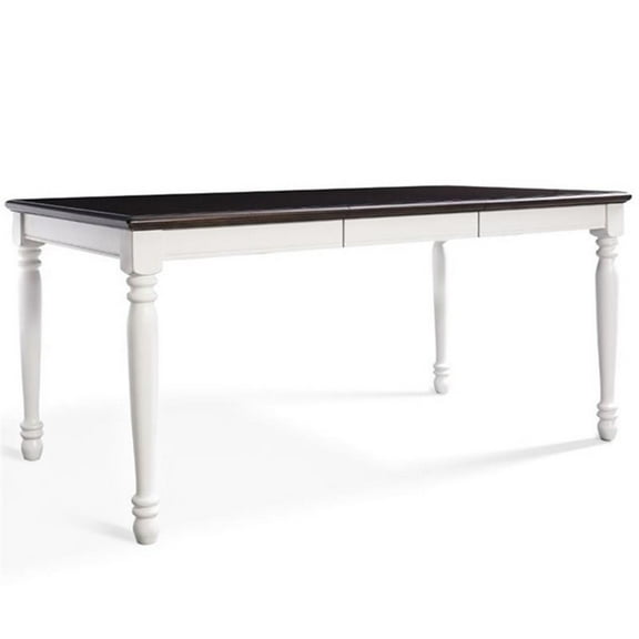 Shelby Dining Table in White Finish