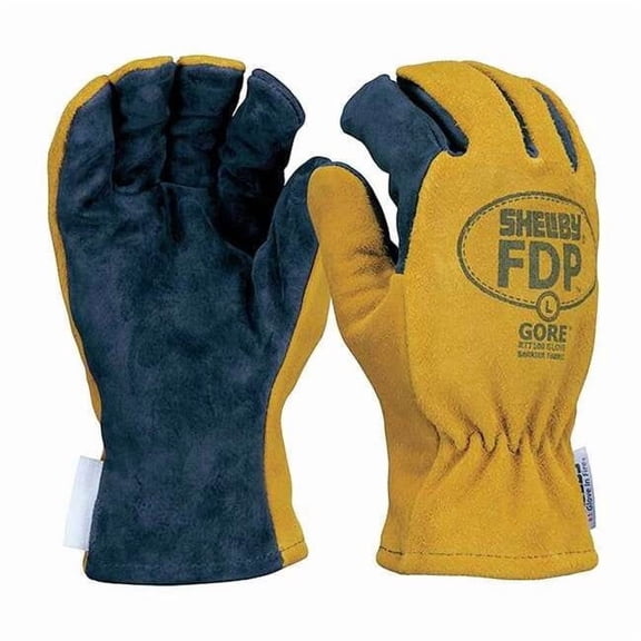 Shelby Firefighters Gloves,XL,Pigskin Lthr,PR 5226XL