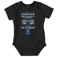 thumbnail image 1 of Shelby GT 350 Classic Muscle Car Romper Boys or Girls Infant Baby Brisco Brands NB, 1 of 6
