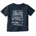 thumbnail image 1 of Shelby GT 500 Classic Muscle Car Toddler Boy Girl T Shirt Infant Toddler Brisco Brands 6M, 1 of 5