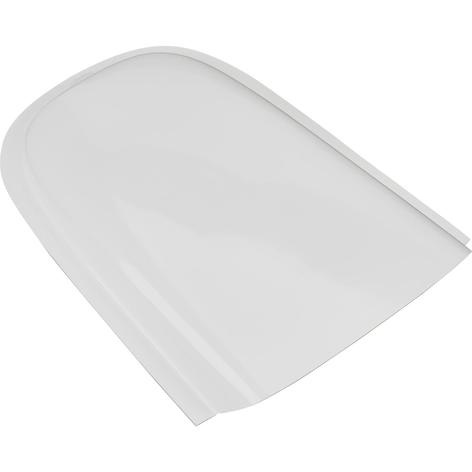 Speedway Motors Shelby GT350 Style Fiberglass Hood Scoop, 24.25 x 16 Inch Universal Mustang Style Hood Air Intake Scoop, Gelcoat Finish, Paint Ready Custom Body Panel