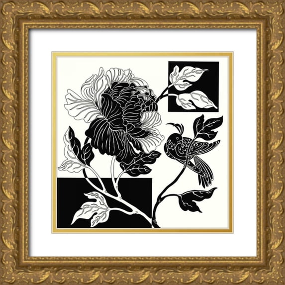 Shelby, Judy 12x12 Gold Ornate Wood Framed with Double Matting Museum Art Print Titled - Alhambra I