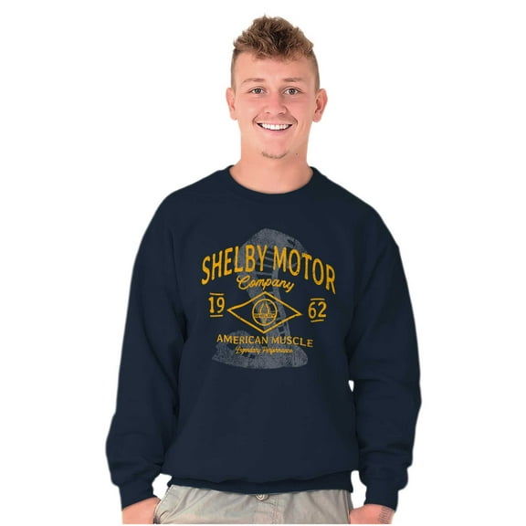 Shelby Motor Company Muscle Car Unisex Plus Fleece Graphic Sweatshirt Brisco Brands 2X