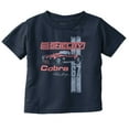 thumbnail image 1 of Shelby Motors Cobra Muscle Car Toddler Boy Girl T Shirt Infant Toddler Brisco Brands 6M, 1 of 5