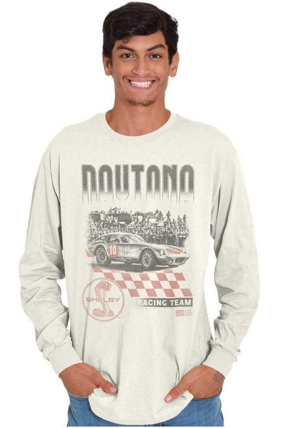 Shelby Motors Daytona Racing Team Long Sleeve TShirt Men Women Brisco Brands S