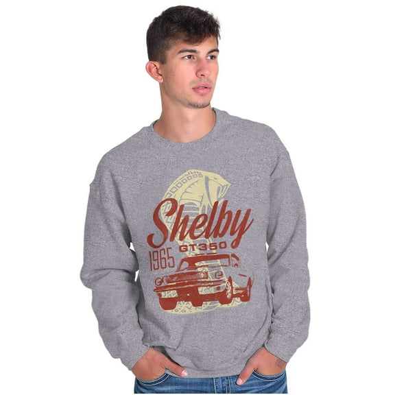 Shelby Motors GT 350 Muscle Car Sweatshirt for Men or Women Brisco Brands S