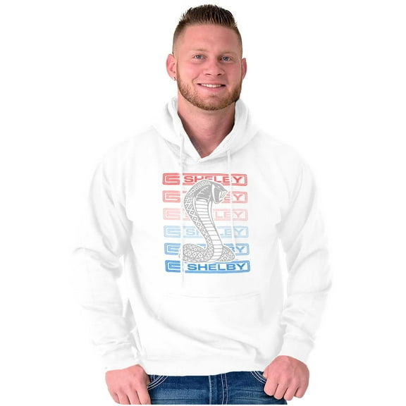 Shelby Motors Racing Cobra Logo Hoodie Sweatshirt Women Men Brisco Brands L