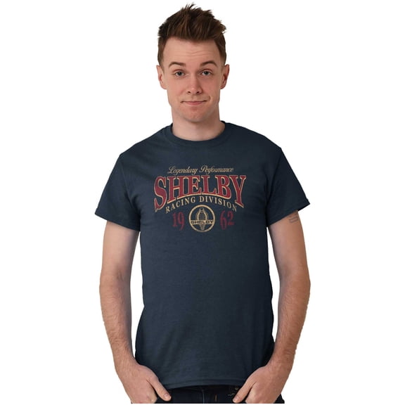 Shelby Racing Division Legendary Car Men's Graphic T Shirt Tees Brisco Brands M