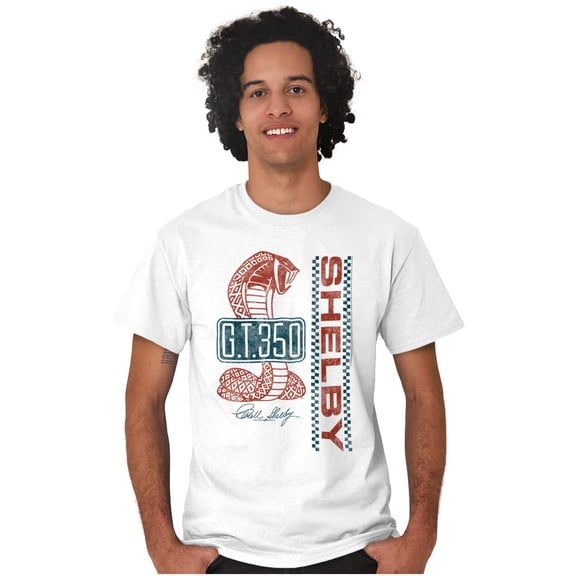 Shelby Racing GT 350 License Plate Men's Graphic T Shirt Tees Brisco Brands X