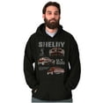 thumbnail image 1 of Shelby Racing GT 500 Muscle Car Hoodie Sweatshirt Women Men Brisco Brands S, 1 of 6
