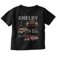 thumbnail image 1 of Shelby Racing GT 500 Muscle Car Toddler Boy Girl T Shirt Infant Toddler Brisco Brands 6M, 1 of 5
