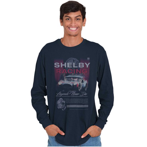 Shelby Racing Legends Never Die Long Sleeve TShirt Men Women Brisco Brands X