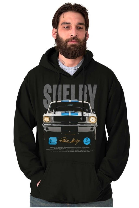 Shelby Racing Muscle Car Headlights Hoodie Sweatshirt Women Men Brisco Brands S