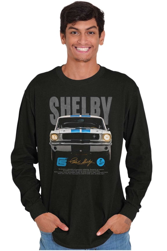 Shelby Racing Muscle Car Headlights Long Sleeve TShirt Men Women Brisco Brands S