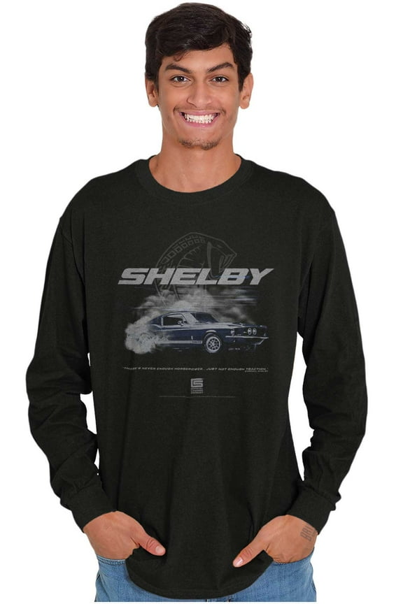 Shelby Racing never Enough Horsepower Long Sleeve TShirt Men Women Brisco Brands S
