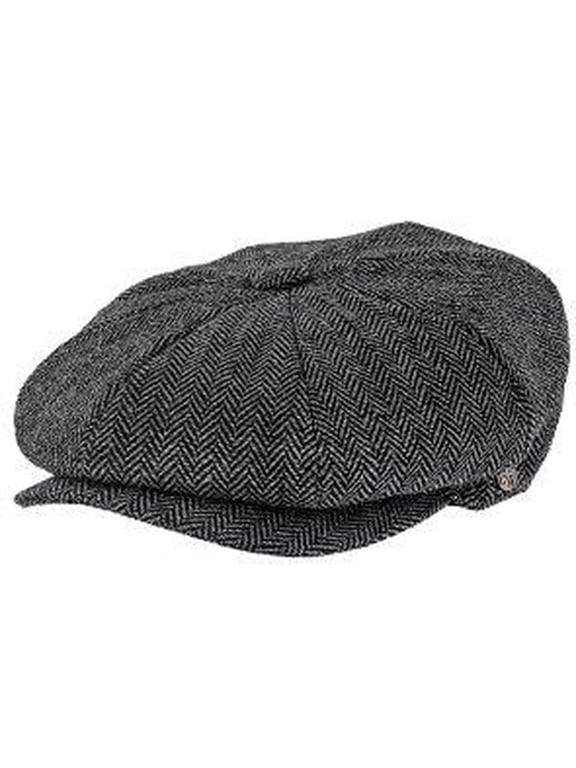 Shelby - Walrus Hat Wool Blend 8 Panel Newsboy Cap