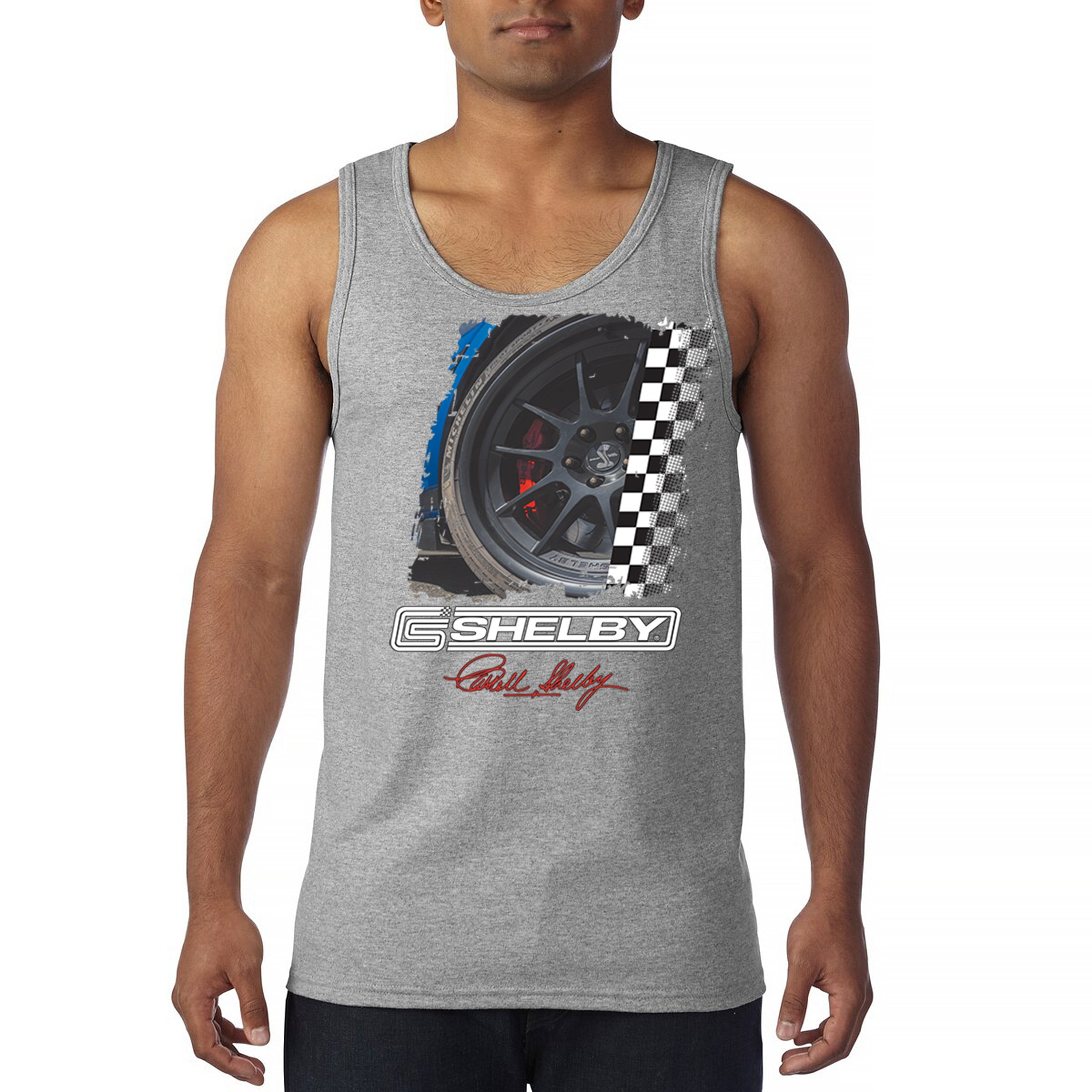 Carroll Shelby Racing Logo Men's T Shirt American Muscle Sports