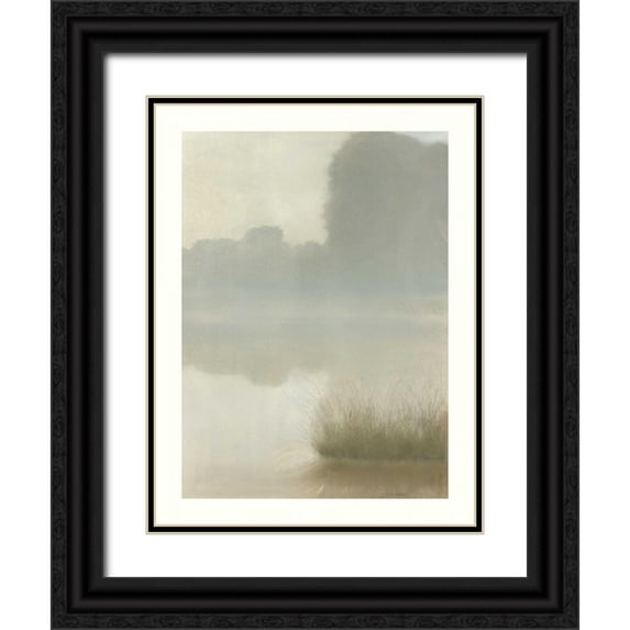Sheler, Sammy 15x18 Black Ornate Wood Framed with Double Matting Museum Art Print Titled - St. Clair Mist