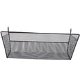 thumbnail image 1 of Shelf Baskets, Office Table Dormitory Bedside Hanging Storage Supplies Desktop Corner Shelves Basket Organizer Holder Containers with Hook - Black, 1 of 5