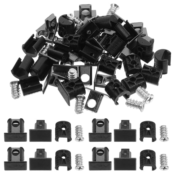 Shelf Bracket Board Support Cupboard Nails Plastic Zinc Alloy 1.70X1.30X1.20CM Sets