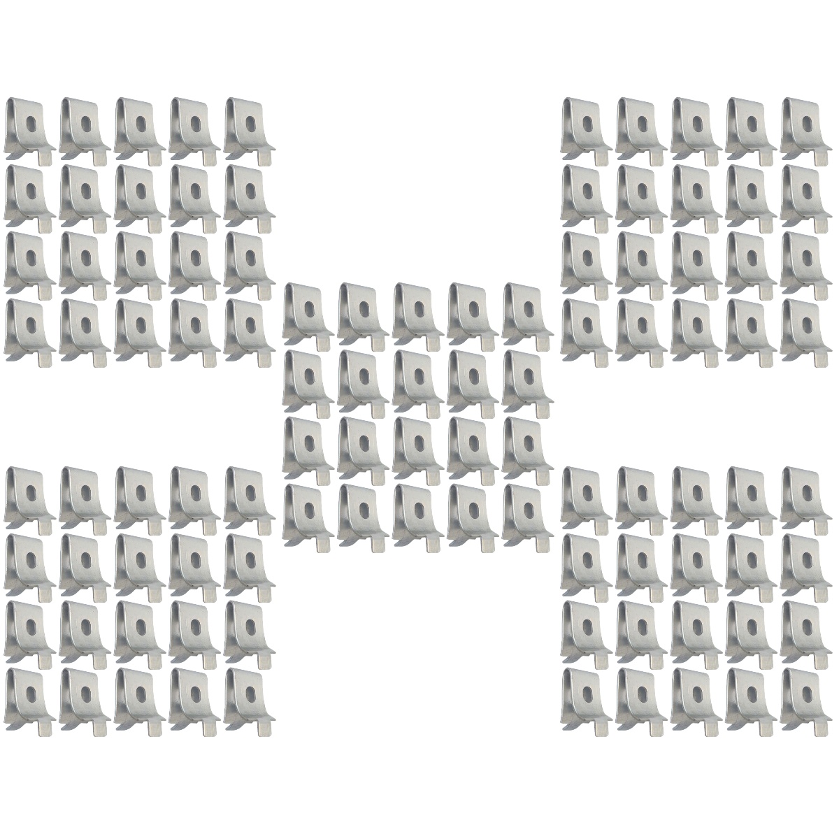 Shelf Bracket Clip Support Kitchen Clips 100 Pcs Adjustable