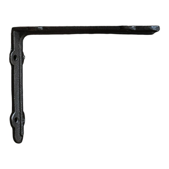 Shelf Bracket Corner Brace Shelf Support Heavy Duty Cast Iron for Rustic Home Kitchen Living Room Shelving
