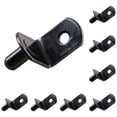 thumbnail image 1 of Shelf Brackets Ecohintz 20-Pack L-Shaped Metal Shelf Support Brackets - 5Mm Axis Heavy-Duty for Cabinet & Bookcase, Rust-Resistant & Sturdy, Furniture Hardware Essential, Furniture Supports, 1 of 4