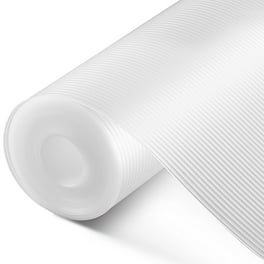 Wideskall Extra Thick Non Adhesive Easy Shelf Non Slip Kitchen Drawer Shelf  Grip Liner (White) 