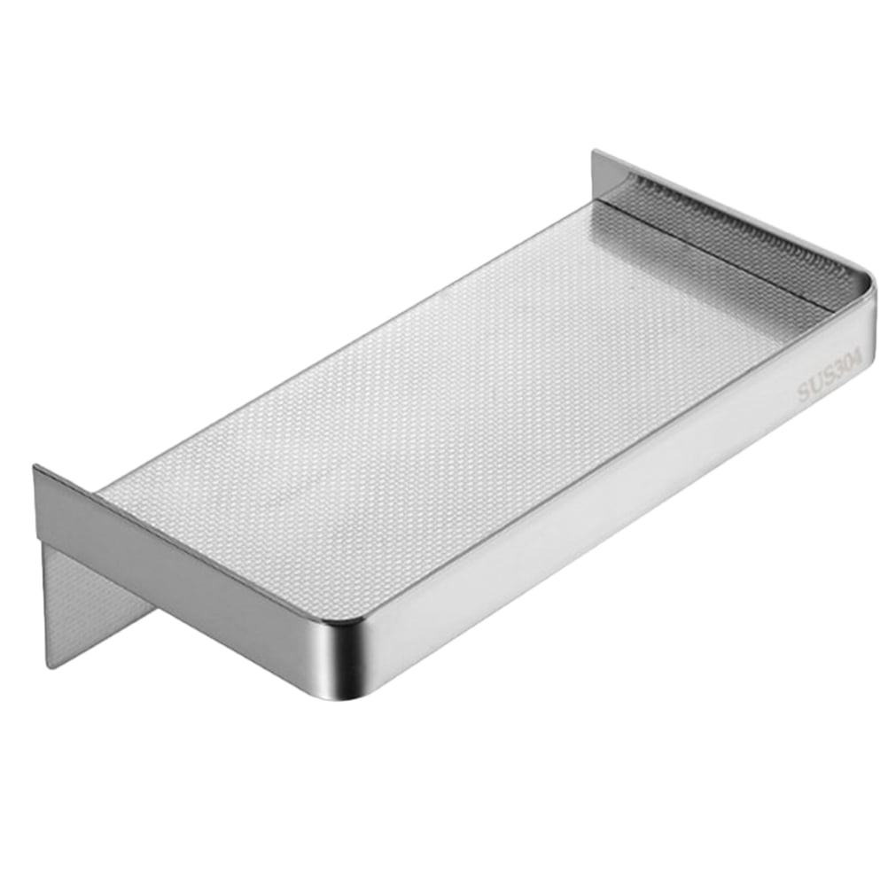 Shelf Cell Phone Stand Black Matte Toilet Paper Holder Roll Kickstand